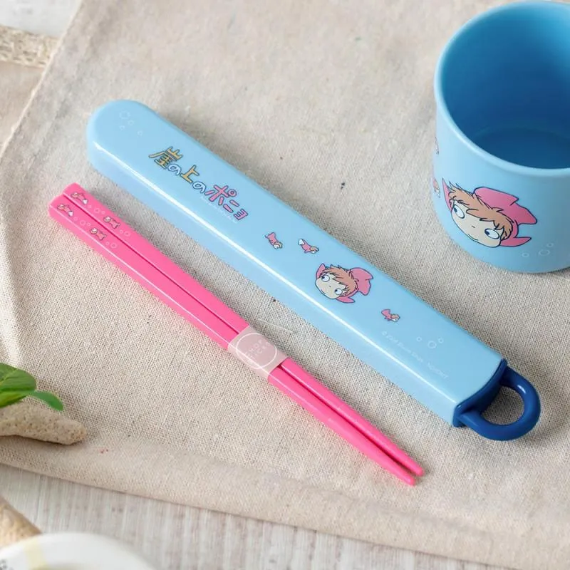 PONYO ON THE CLIFF - Ponyo in the sea - Box of chopstick 16.5cm